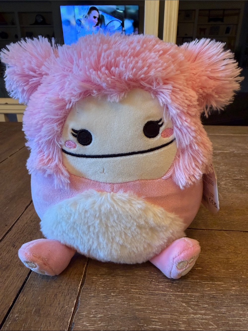 Squishmallow Brina NWT Plush Pink Soft Cuddly Plush